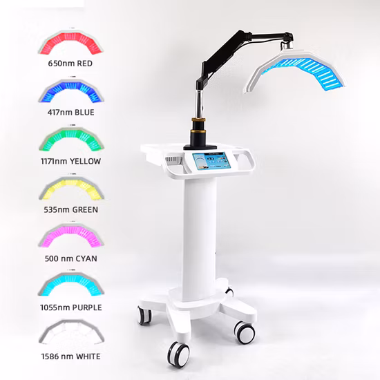 2023 Светодиодная терапия Аппарат для светодиодной светотерапии для лица